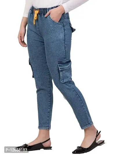 Ira Collection Cargo Jogger Jeans for Women