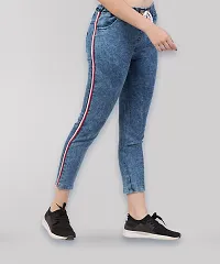 Stylish Blue Denim  Jeans For Women-thumb3