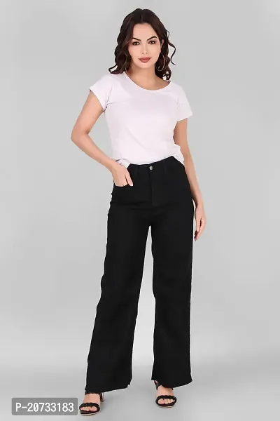 Stylish Black Denim  Jeans For Women-thumb4