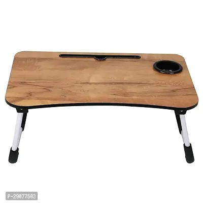 Multi-Purpose Laptop Table/Study Table/Bed Table/Foldable and Portable Wooden/Writing Desk-thumb3