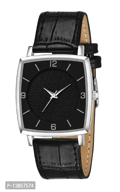 Fancy Leather Watch For Men-thumb0