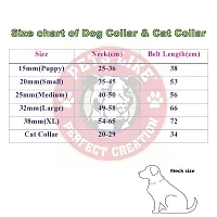 PETSLIKE Polyester Dog Collar | Dog Collars for Extra Large Size Dogs | Dog Collar Maroon Design Color.-thumb1