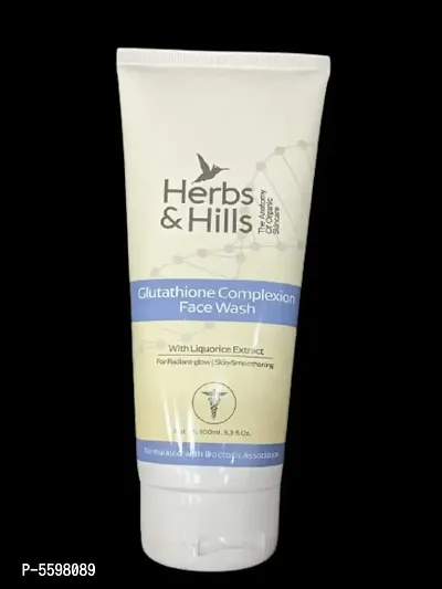 Herbs  Hills Glutathione complexion face wash 100 ml