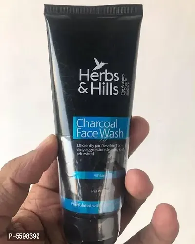 Herbs & Hills Charcoal facewash 100 ml