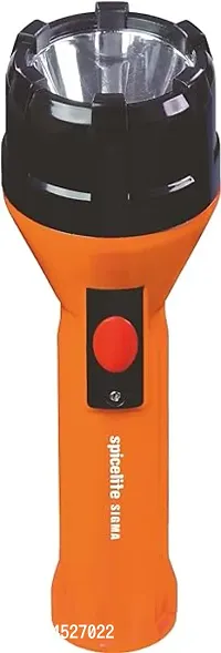Durable 2W Led Rechargeable Torch (Orange)-thumb0