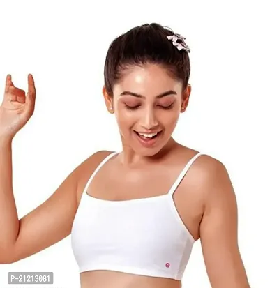 Stylish Cotton Solid Bras For Women-thumb0