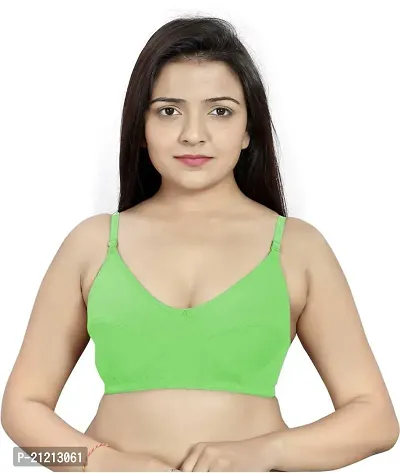 Stylish Cotton Solid Bras For Women-thumb0