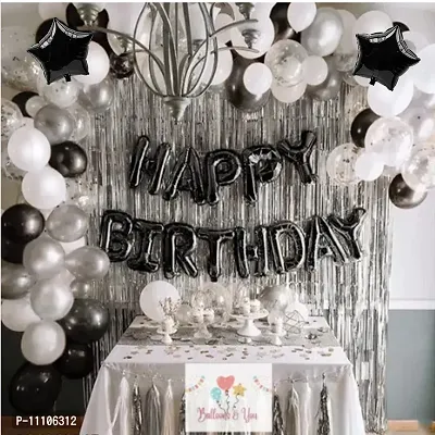 Amazing Birthday Decoration Kit Of 36 Pieces With Heart
