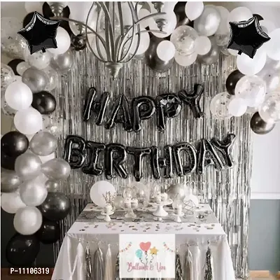 Elegant Birthday Combo Of 47 Pieces With Confetti-thumb0