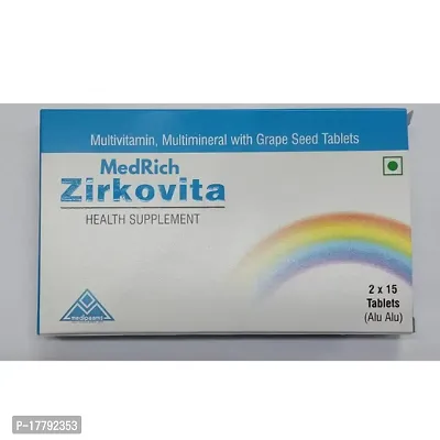 MEDRICH ZIRKOVITA MULTIVITAMINE CAPSULE(2*15 CAPSULE)-thumb0