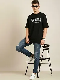 Stylish Cotton Oversized T-Shirt for Men-thumb3