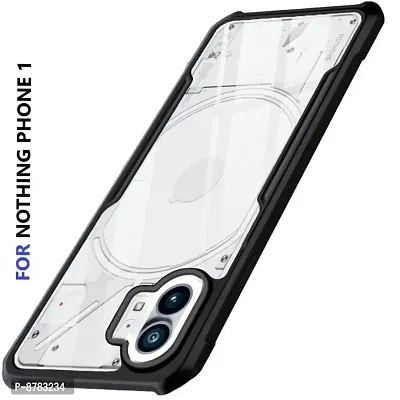 Polycarbonate Transparent Bumper Back Case Cover For Nothing Phone (1)