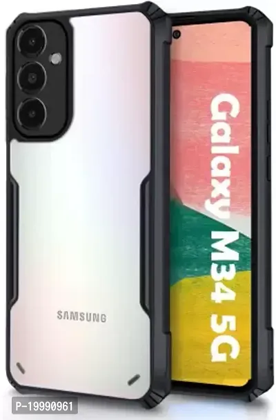 Movariete Shockproof Back Cover Case For Samsung Galaxy M34 5G-thumb0