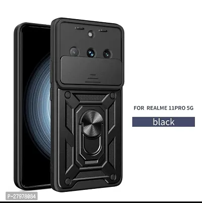 Movariete Back Cover For Realme 11 Pro / Realme 11 Pro Plus 5G Black