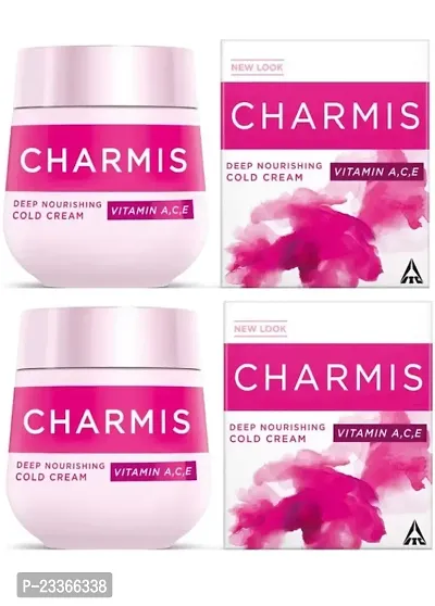 Charmis Cold Cream Moisturising, (100 mlx2) 200ml