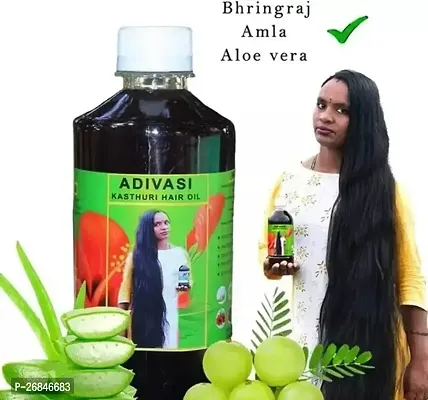 Adivasi Herbal Hair Oil - Natural Adivasi Ayurvedic Hair Oil-thumb0