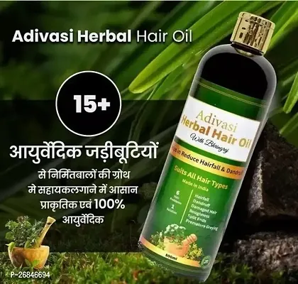 Adivashi Ayurvedic Hair Oil - 110Ml Pack-thumb0