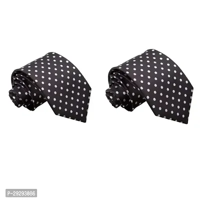 Elegant Black Tie For Men Pack Of 2-thumb0