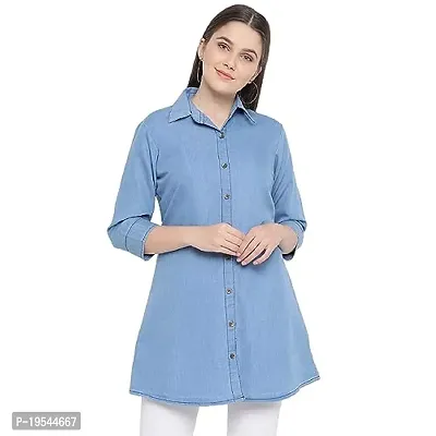 Clothes with 100% attitude | Chambray shirt outfits, Denim shirt outfit, Shirt  outfit women