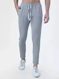 Sompal Traders Men's Regular Fit Track Pants (Grey, 28)-thumb3