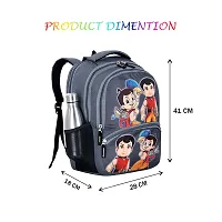 Kids School Bag Soft Plush Backpacks 3D Printed Backpack 2-7 Years Boys/Girls Plush Bag, Set Of 2 Kids School Backpack-thumb1