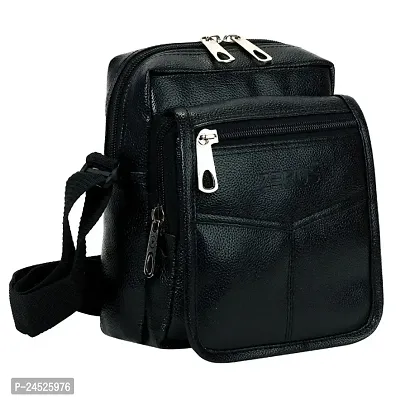 Black Men Sling Bag - Extra Spacious-thumb0