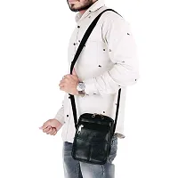 Black Men Sling Bag - Extra Spacious-thumb2