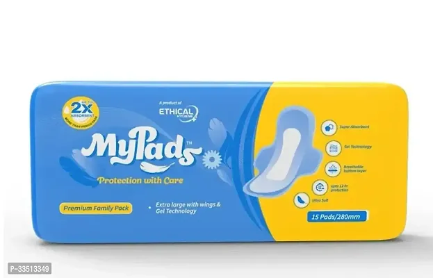 Ultra Hygienic Sanitary Pads for Women (Pack Of 2)