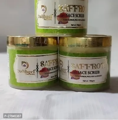 Daljheel Food Mart  Saffron Face  scrub 100 g