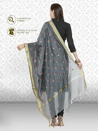 Exclusive Chanderi Embroidered Work Dupatta For Women's-thumb3