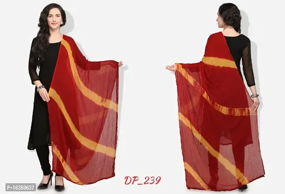 Exclusive Shibori Print Smooth Nazneen Fabric Dupatta for Womens