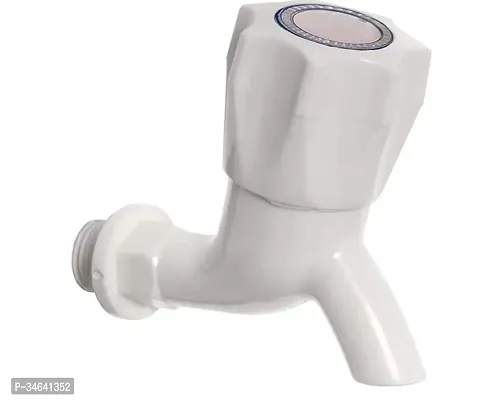 Useful White Plastic PVC Bib Tap Faucet-thumb0