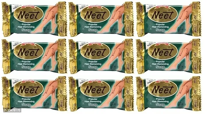 Neet Popular Hair Removing Soap | All type of skin | Enriched With Natural Glow - (Pack of 9 * 40 Grams)