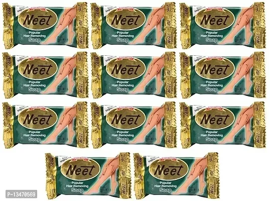 Neet Popular Hair Removing Soap | All type of skin | Enriched With Natural Glow - (Pack of 11 * 40 Grams)