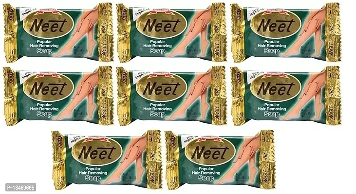 Neet Popular Hair Removing Soap |All type Of skin | Enriched With Natural Glow - (Pack of 8 * 40 Grams)-thumb0