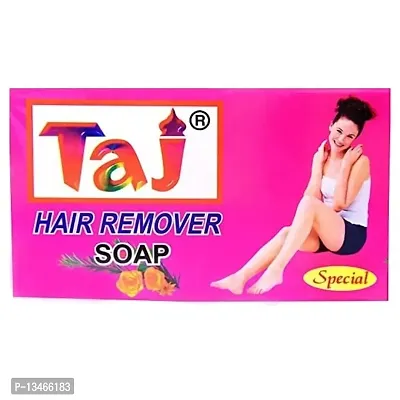 Taj Hair Removal Soap For Men & Women | Baal Saaf Karne Ka Sabun | Pack of 23-thumb0