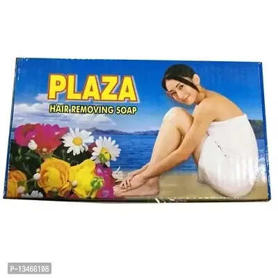 Plaza Hair Removal Soap For Men & Women | Baal Saaf Karne Ka Sabun | Pack of 15