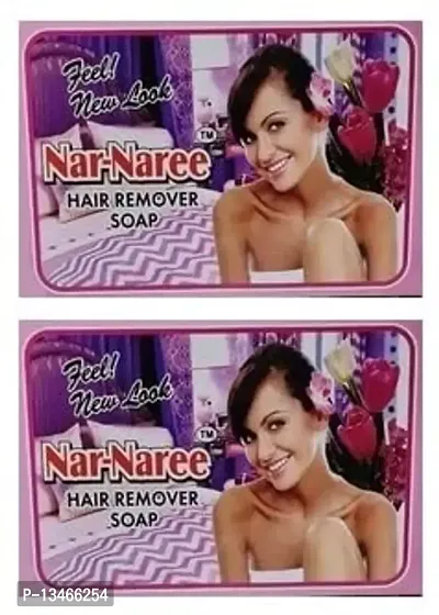 Nar Naree Hair Removal Soap For Men & Women (For All Skin Types) - Pack of 2