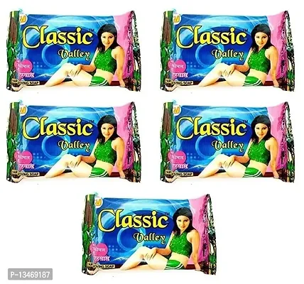 Classic Valley Hair Removal Soap For Men & Women (For All Skin Types) - Pack of 5