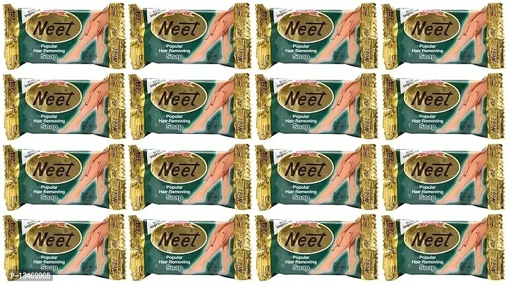 Neet Popular Hair Removal Soap For All Types of Skin - (Pack of 16 * 40 Grams)