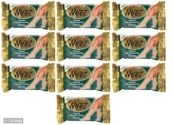 Neet Popular Hair Removing Soap |All type Of skin | Enriched With Natural Glow - (Pack of 10 * 40 Grams)-thumb0