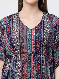 Stylish Fancy Crepe Regular Length Printed Kaftan Top For Women-thumb3