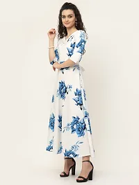 Attractive Midi Length Georgette Printed Fit And Flare Dress Combo For Women Pack Of 2-thumb4