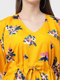 Stylish Fancy Crepe Regular Length Printed Kaftan Top For Women-thumb3