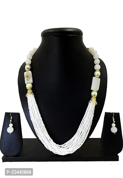 Stylish Pearl Jewellery Set For Women-thumb0