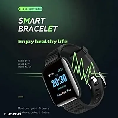 Id 116- New SMART WATCH 2024 latest version Full Touch Screen Bluetooth Smartwatch with Body Temperature, Heart Rate  Oxygen Monitor Compatible with All 3G/4G/5G Android  iOS-thumb0