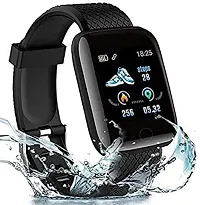 Id 116- New SMART WATCH 2024 latest version Full Touch Screen Bluetooth Smartwatch with Body Temperature, Heart Rate  Oxygen Monitor Compatible with All 3G/4G/5G Android  iOS-thumb1