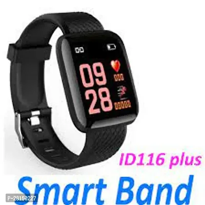 ID 116 New- SMART WATCH 2024 latest version Full Touch Screen Bluetooth /Smartwatch with Body Temperature, Heart Rate  Oxygen Monitor Compatible with All 3G/4G/5G Android  iOS