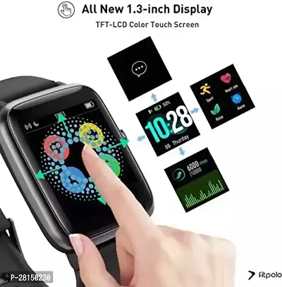 ID 116 New /SMART, WATCH 2024 latest version Full Touch Screen Bluetooth /Smartwatch with Body Temperature, Heart Rate  Oxygen Monitor Compatible with All 3G/4G/5G Android  iOS-thumb3