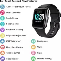 ID 116 New /SMART, WATCH 2024 latest version Full Touch Screen Bluetooth /Smartwatch with Body Temperature, Heart Rate  Oxygen Monitor Compatible with All 3G/4G/5G Android  iOS-thumb3